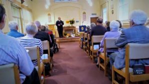 Rev. Gordon Davis leads our Harvest worship